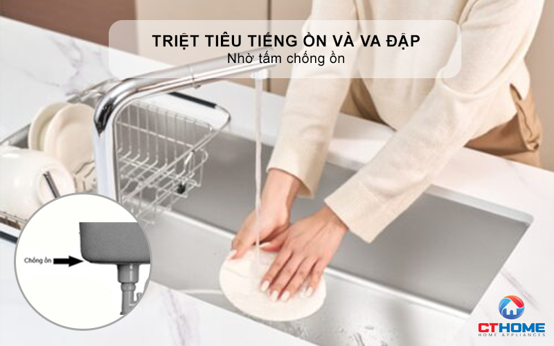 CHẬU RỬA CHÉN BÁT KONOX TARI 870SM TARI870SM 8