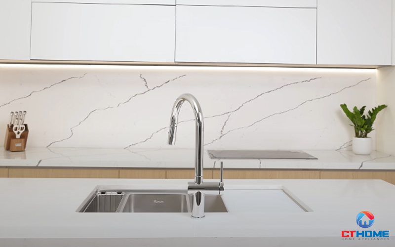 CHẬU RỬA CHÉN BÁT KONOX TARI 8748SM FULL  TARI8748SMFULL 1