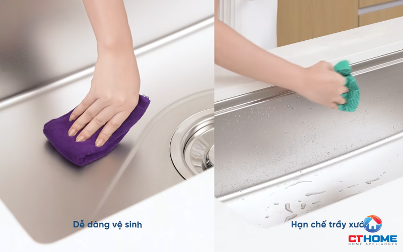 CHẬU RỬA CHÉN BÁT KONOX TARI 8748SM FULL  TARI8748SMFULL 10