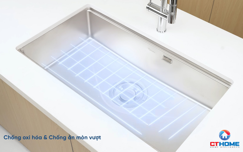 CHẬU RỬA CHÉN BÁT KONOX TARI 8748SM FULL  TARI8748SMFULL 3