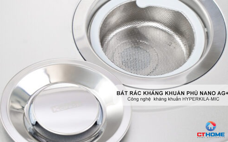 CHẬU RỬA CHÉN BÁT KONOX TARI 8748SM FULL  TARI8748SMFULL 9