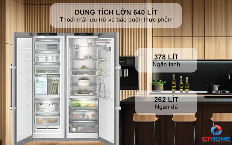 TỦ LẠNH SIDE-BY-SIDE LIEBHERR XRFSD 5265  XRFSD5265 2