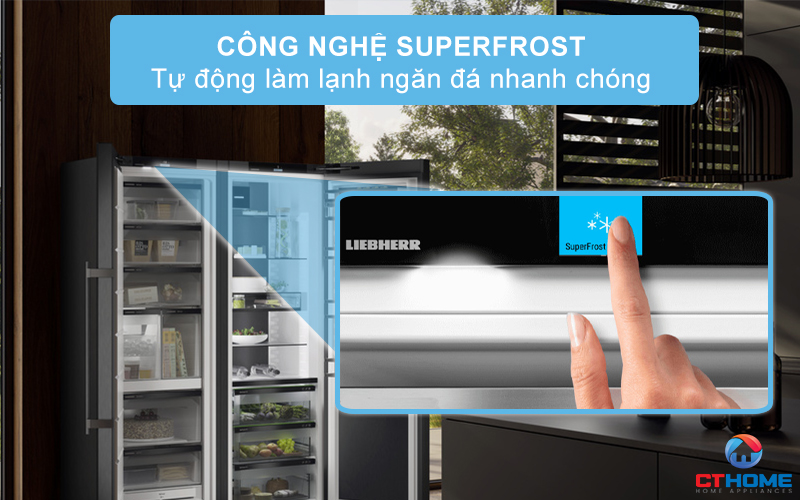 TỦ LẠNH SIDE BY SIDE 663 LÍT LIEBHERR XRFbs 5295 BIOFRESH PROFESSIONAL XRFbs5295 8