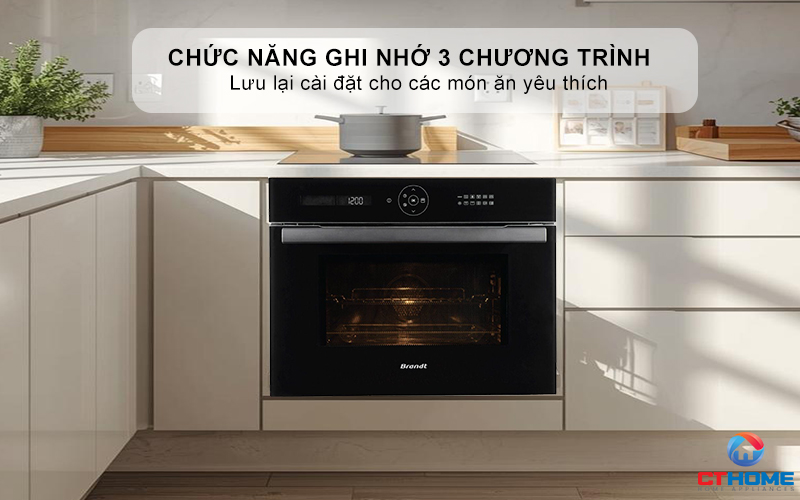 Chế độ ghi nhớ 3 công thức nấu ăn thường xuyên