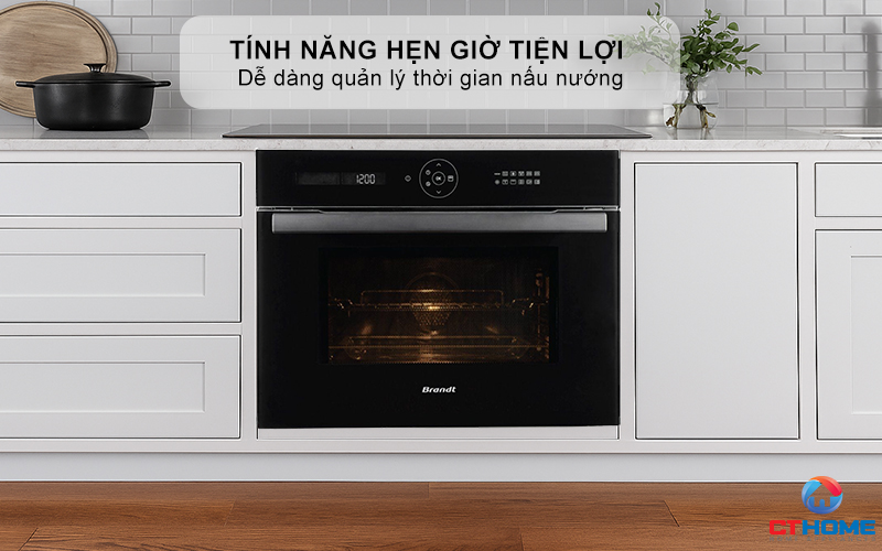 Tính năng hẹn giờ tiện lợi - Linh hoạt nấu nướng theo ý thích