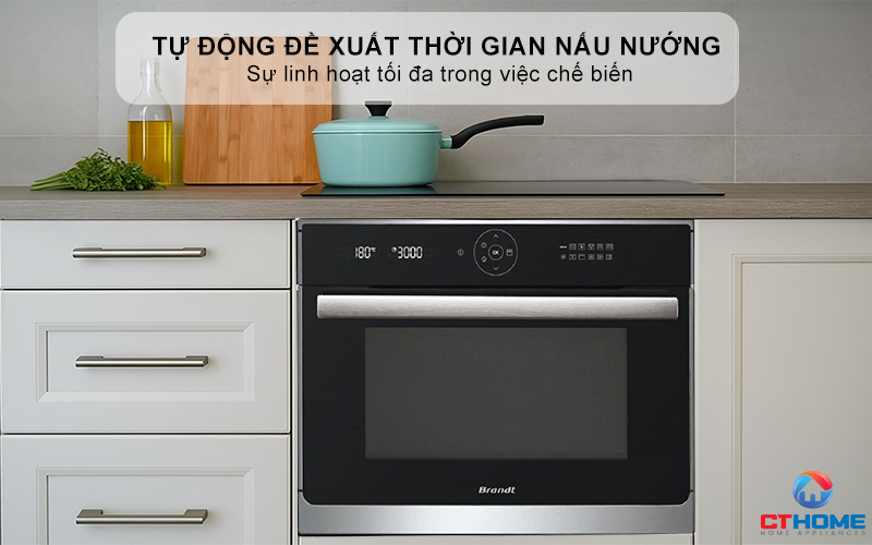 Chức năng tự động đề xuất thời gian nấu nướng thông minh