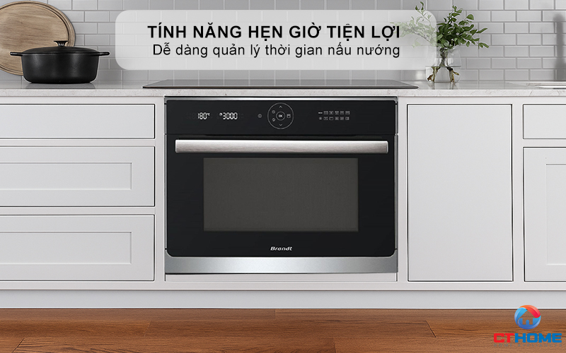 Tính năng hẹn giờ tiện lợi - Linh hoạt nấu nướng theo ý thích