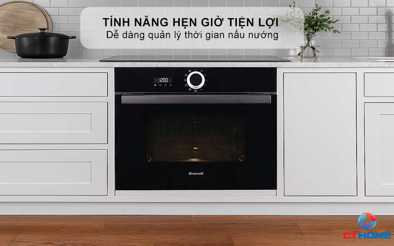 Tính năng hẹn giờ tiện lợi - Linh hoạt nấu nướng theo ý thích