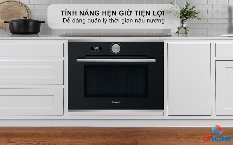 Tính năng hẹn giờ tiện lợi - Linh hoạt nấu nướng theo ý thích