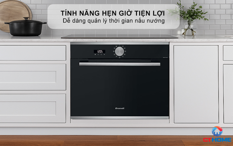 Tính năng hẹn giờ tiện lợi - Linh hoạt nấu nướng theo ý thích