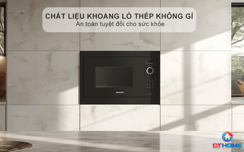 Chất liệu khoang lò thép không gỉ - An toàn tuyệt đối cho sức khỏe