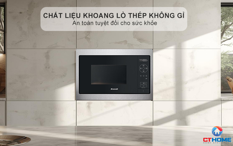 Chất liệu lò thép không gỉ - An toàn tuyệt đối cho sức khỏe