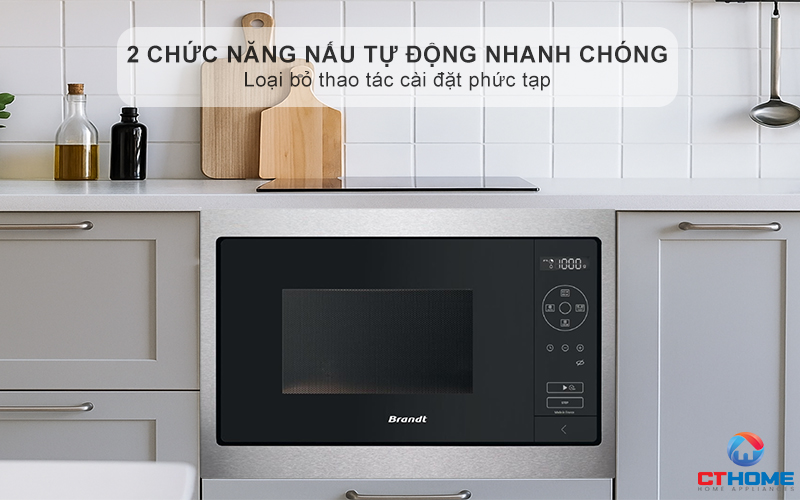2 chức năng nấu tự động nhanh chóng
