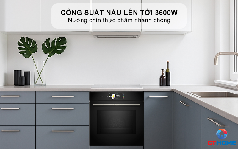 Lò nướng dung tích 67L thoải mái sử dụng