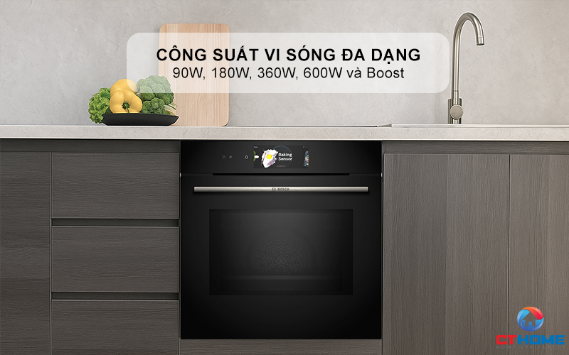 Lò nướng dung tích 67L thoải mái sử dụng