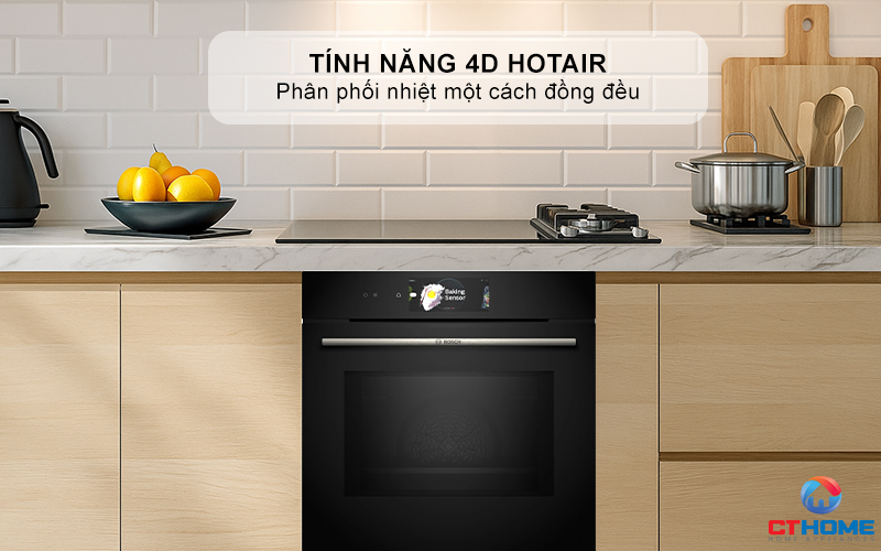 Lò nướng dung tích 67L thoải mái sử dụng