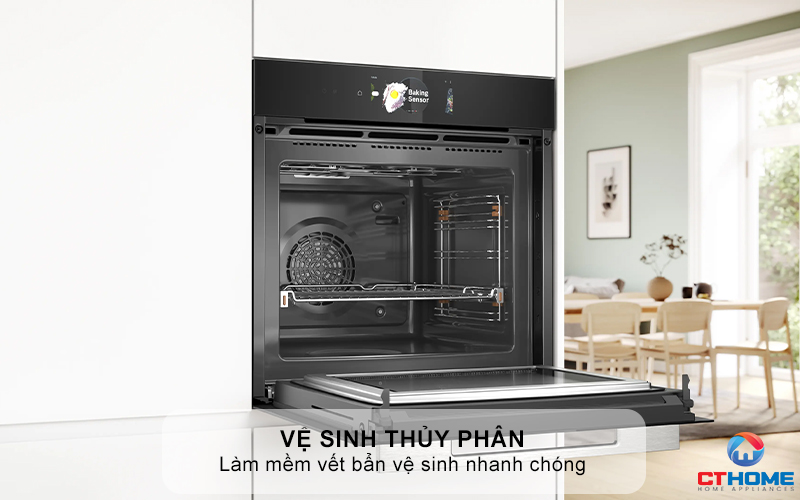 Lò nướng dung tích 67L thoải mái sử dụng