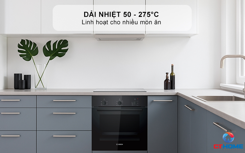 LÒ NƯỚNG ÂM TỦ BOSCH HBF011BA1T SERIES 2 71L MÀU ĐEN 3