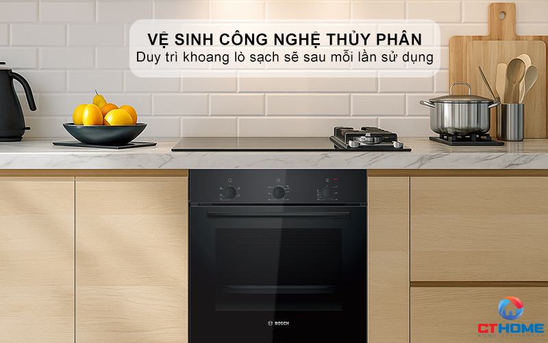 LÒ NƯỚNG ÂM TỦ BOSCH HBF011BA1T SERIES 2 71L MÀU ĐEN 6