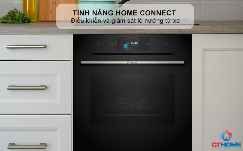 LÒ NƯỚNG KÈM HẤP ÂM TỦ BOSCH HSG7584B1 SERIES 8 MÀU ĐEN 71 LÍT 8