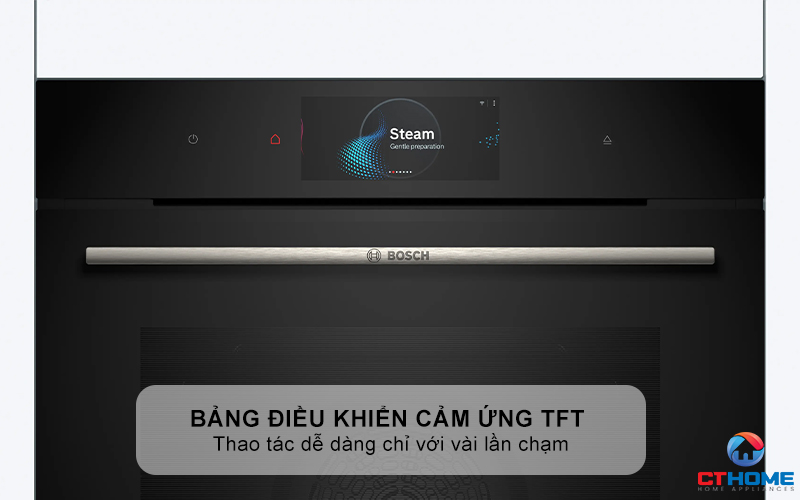 LÒ NƯỚNG KÈM HẤP ÂM TỦ BOSCH HSG7584B1 SERIES 8 MÀU ĐEN 71 LÍT 4