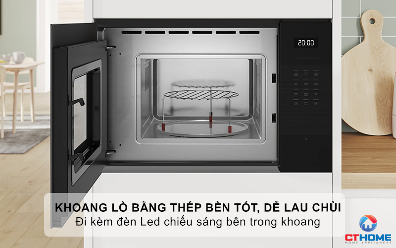 Cơ chế mở cửa Soft Open mở cửa dễ dàng chỉ với một nút nhấn trên bảng điều khiển 
