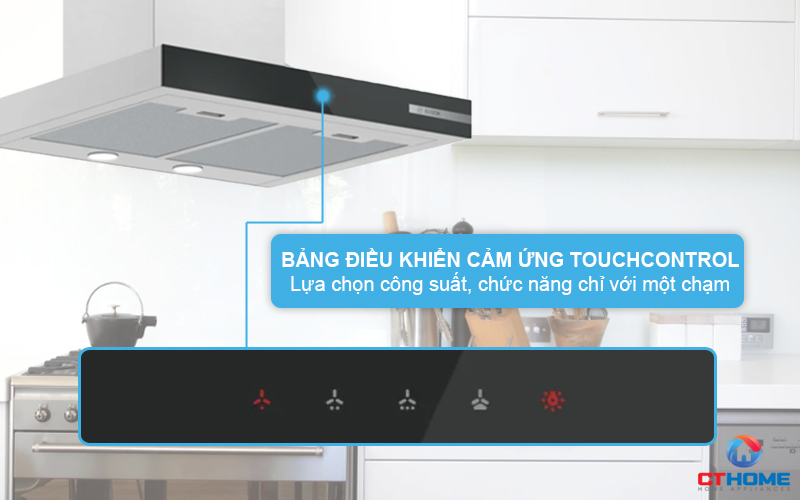 MÁY HÚT MÙI GẮN TƯỜNG BOSCH DWB67BK61T SERIE 4 NGANG 60CM 4