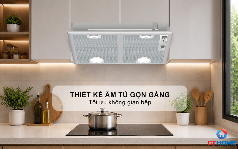 MÁY HÚT MÙI ÂM TỦ DẠNG VÒM BOSCH DHL555BL SERIE 4 NGANG 53CM  1