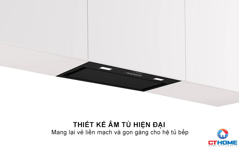 MÁY HÚT MÙI ÂM TỦ BOSCH DLN57PC60 MÀU ĐEN NGANG 60CM 1