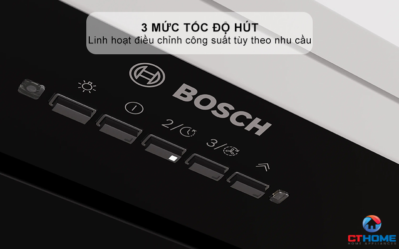 Công suất hút mạnh mẽ lên đến 555 m³/h booster 755 m³/h