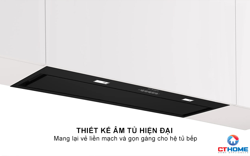 Thiết kế âm tủ gọn gàng, tối ưu không gian bếp