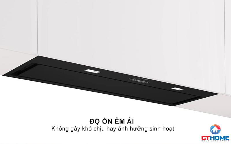 Độ ồn thấp, mang lại không gian bếp dễ chịu 