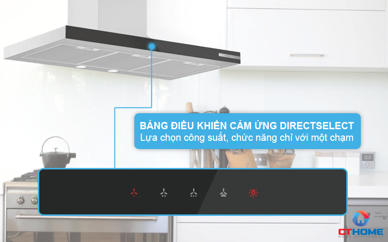 MÁY HÚT MÙI GẮN TƯỜNG BOSCH DWB97BK61T SERIE 4 NGANG 90CM 4