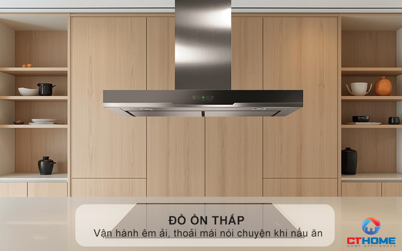 Hoạt động siêu êm - Độ ồn chỉ 45-50dB(A)