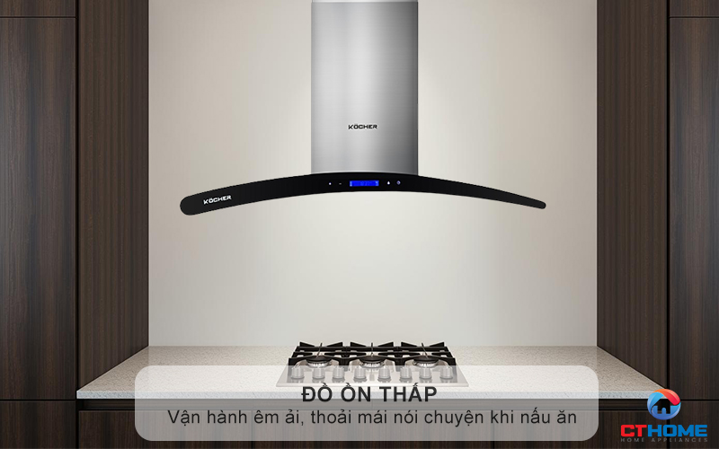 Độ ồn thấp, vận hành êm ái