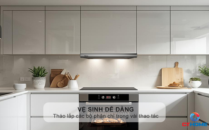 Lưới lọc nhôm, dễ dàng tháo lắp - Vệ sinh dễ dàng