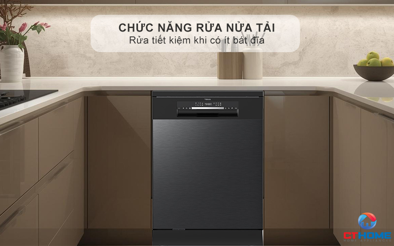 Chức năng rửa nửa tải - Rửa tiết kiệm khi có ít bát đĩa