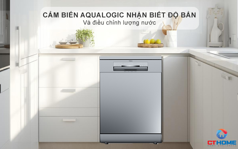 Cảm biến Aqualogic tự động nhận biết độ bẩn và điều chỉnh lượng nước