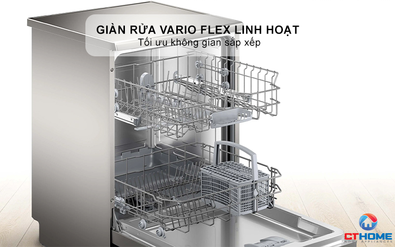 Giàn rửa Vario Flex linh hoạt, tối ưu không gian sắp xếp