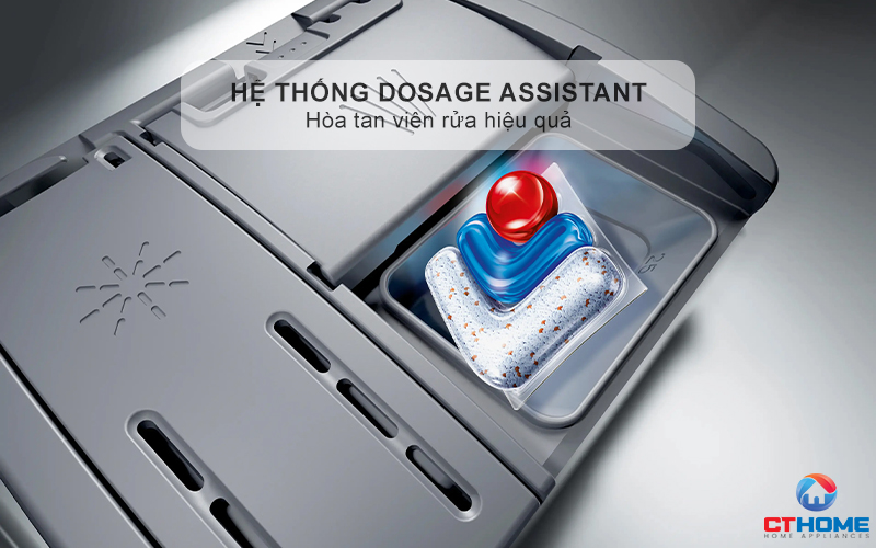 MÁY RỬA BÁT ĐỘC LẬP BOSCH SMS4ECI01P 13 BỘ SERIES 4 12