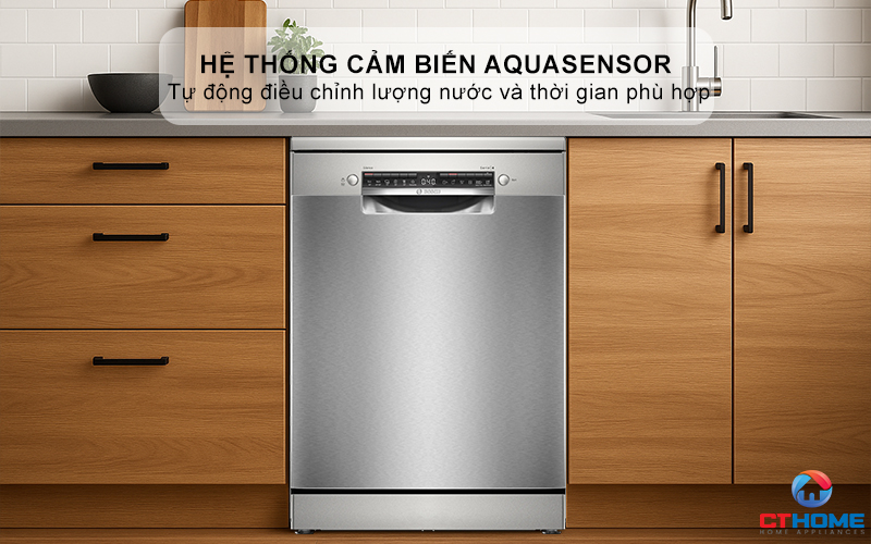 MÁY RỬA BÁT ĐỘC LẬP BOSCH SMS4HTI16E 13 BỘ SERIES 4 11