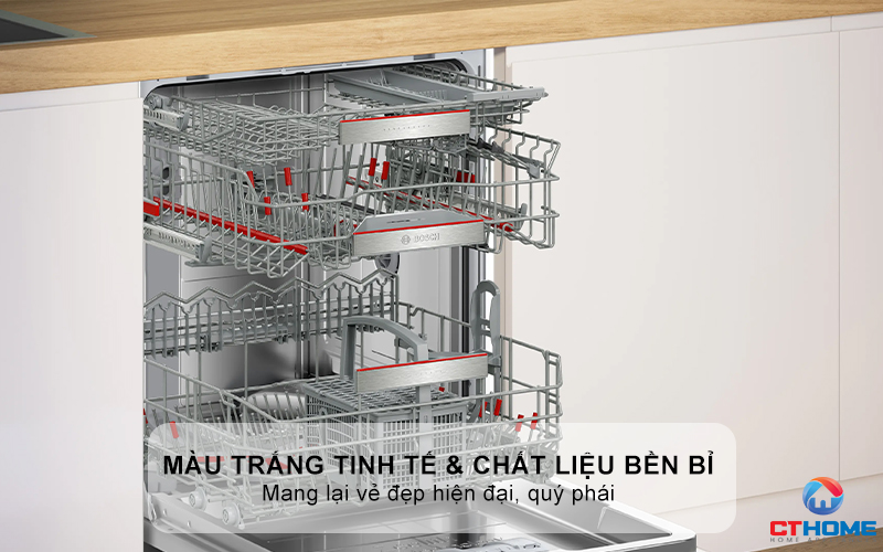 MÁY RỬA BÁT ÂM TỦ BOSCH SMV8ZDX86M 13 BỘ SERIES 8 2