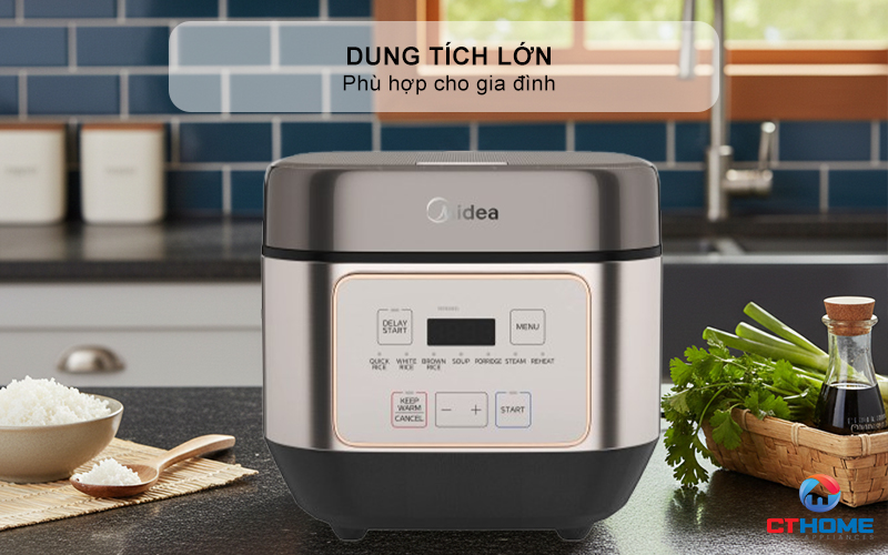 NỒI CƠM ĐIỆN TỬ MIDEA 760-908W MRD180T1BDN 3