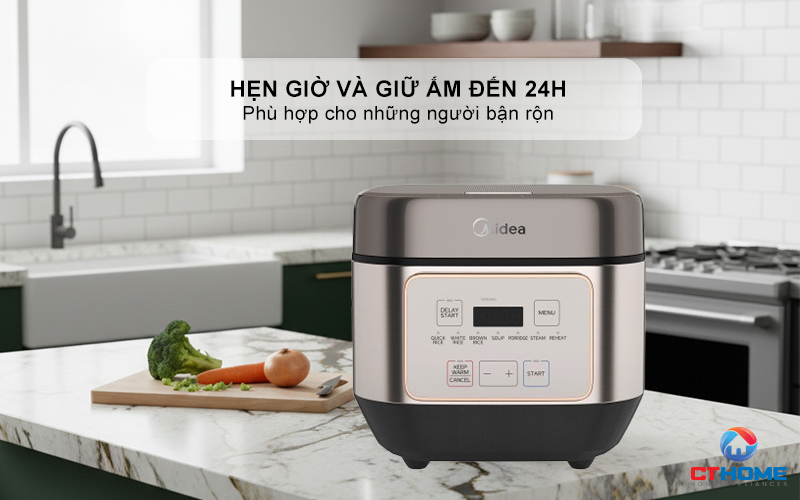 NỒI CƠM ĐIỆN TỬ MIDEA 760-908W MRD180T1BDN 8