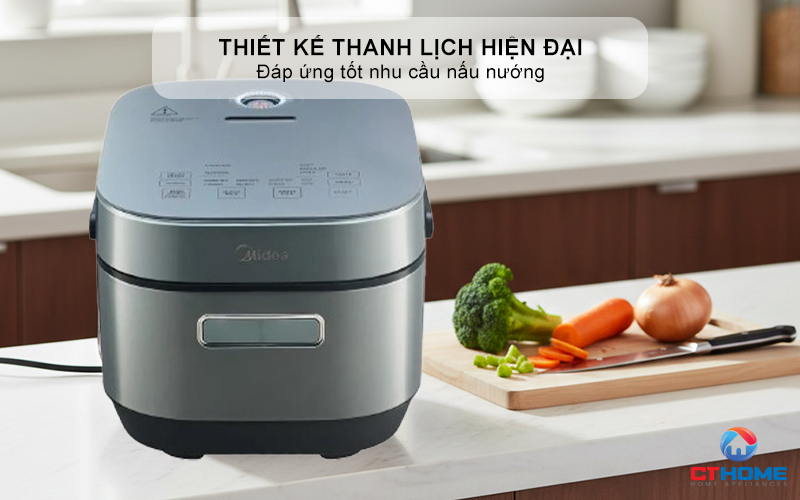 NỒI CƠM ĐIỆN CAO TẦN MIDEA MRI180T2BDG 1