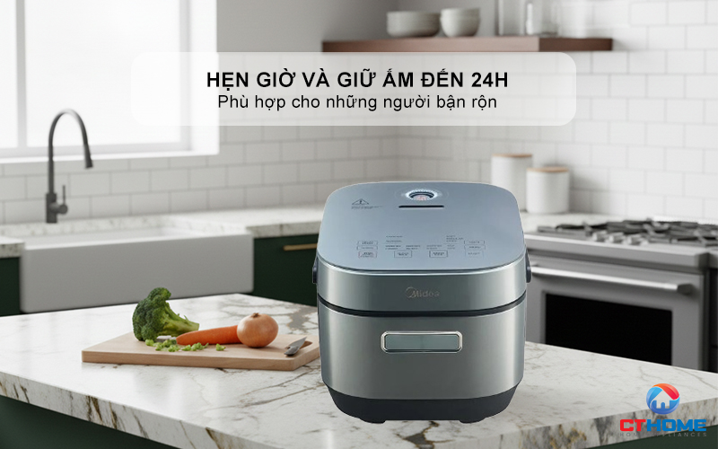 NỒI CƠM ĐIỆN CAO TẦN MIDEA MRI180T2BDG 9