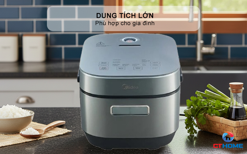 NỒI CƠM ĐIỆN CAO TẦN MIDEA MRI180T2BDG 3