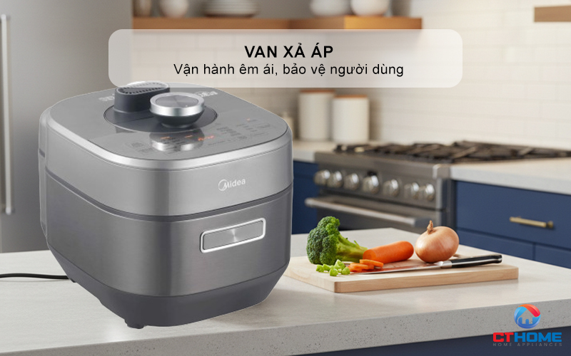 NỒI CƠM ĐIỆN TỬ ÁP SUẤT MIDEA MY-S572N MYS572N 8