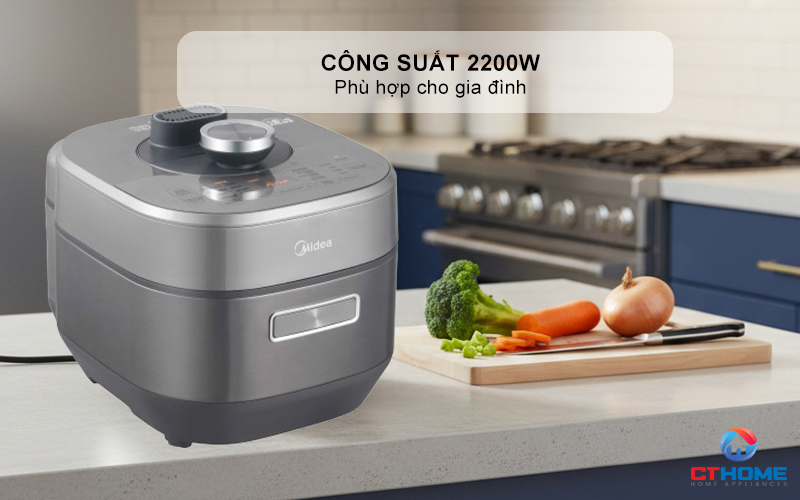 NỒI CƠM ĐIỆN TỬ ÁP SUẤT MIDEA MY-S572N MYS572N 2