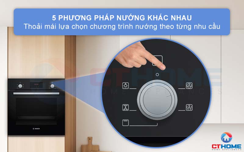 Tùy chọn 5 phương pháp nướng khác nhau tha hồ cho bạn lựa chọn